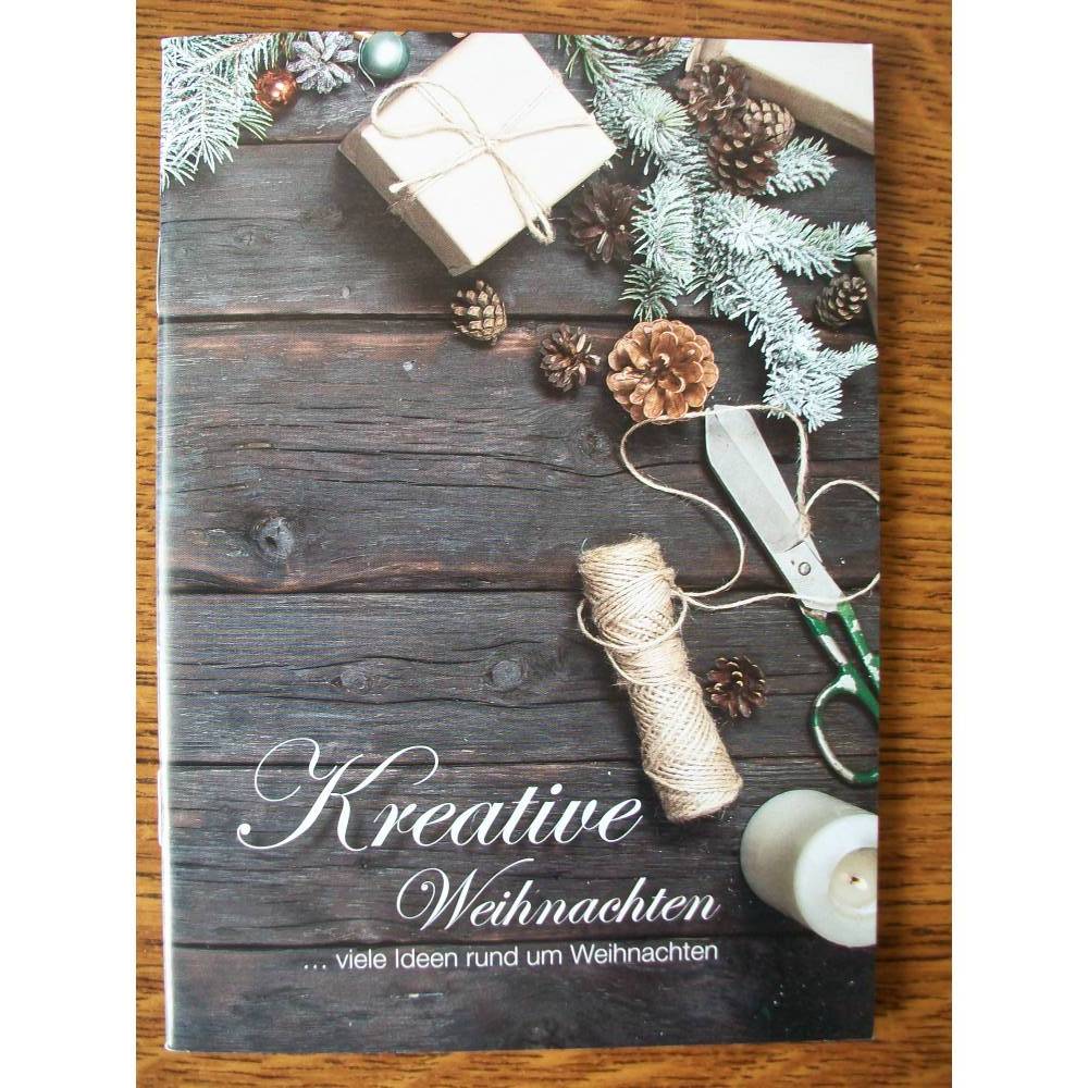 Geschenk Booklet , Büchlein, Taschenbuch mit Geschenkkarte -  "Kreative Weihnachten" - Bastel- und Rezeptideen Bild 2