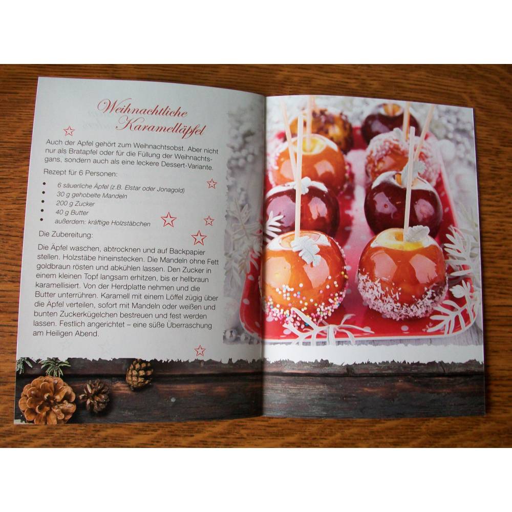 Geschenk Booklet , Büchlein, Taschenbuch mit Geschenkkarte -  "Kreative Weihnachten" - Bastel- und Rezeptideen Bild 8