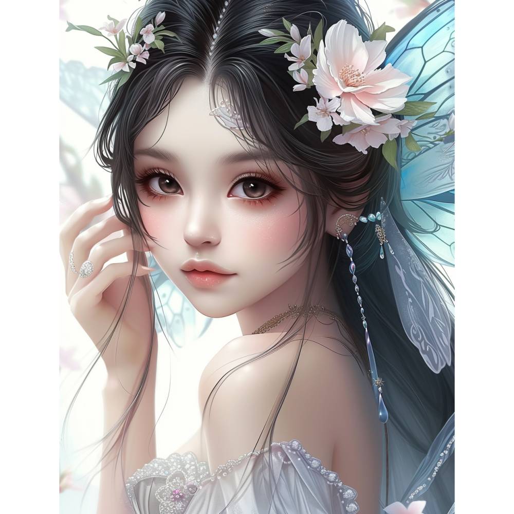 Feen Prinzessinnen Malbuch 1 mit 250 Seiten zum ausdrucken PDF Bild 5