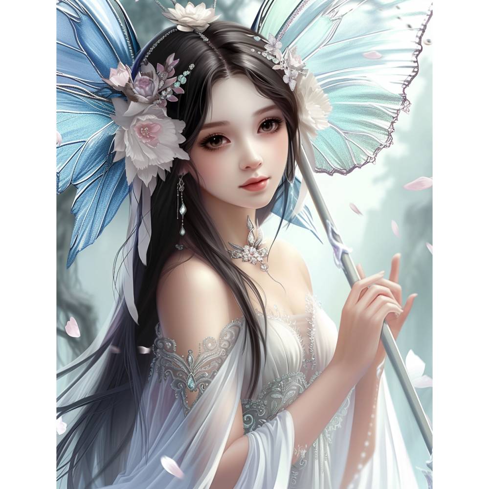 Feen Prinzessinnen Malbuch 1 mit 250 Seiten zum ausdrucken PDF Bild 6