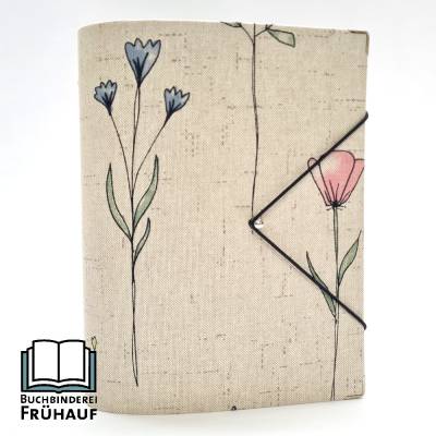 Ringbuch Terminplaner A5 Blumen – 6 Ringe, Budget Planer & Organizer