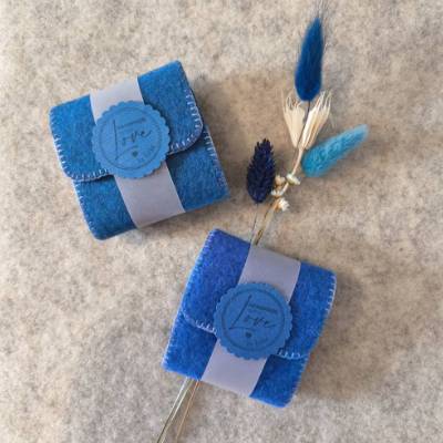 Praktisches Nadeletui aus 100% Merinowollfilz (innen 3-lagig) - langlebig, handmade, kompakt