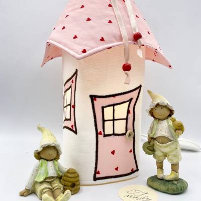 Lichthaus Bezug, Tischleuchte, Lampe , Wichtelhäuschen