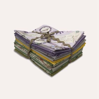 Westfalenstoffe Stoffpaket Nizza 48cm x 48cm/Stück 100% Baumwolle Webware Druckstoff