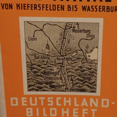 Deutschland-Bildheft Nr. 147  -  Das Inntal 