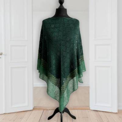 B!DESIGN by GiesingCrafts: JEWELS Emeralds Shawl