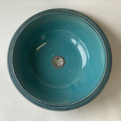 Waschbecken / Mint Ø 40 cm Höhe 13,5 cm