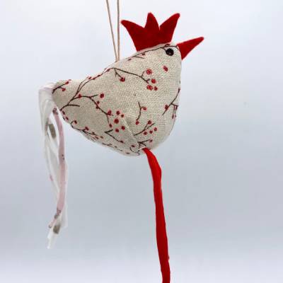 Osterhuhn ca.7x10cm, Vogel ,Hängedeko, Osterdeko, Ostergeschenk,
