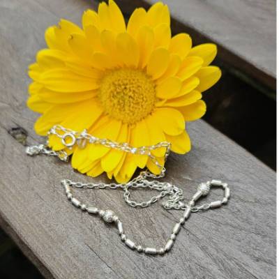 Halskette 925 Sterling, filigran (K1)