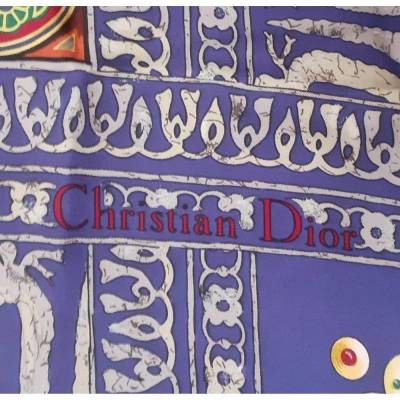 Vintage Seidentuch Edel Seidenschal Christian Dior  aus den  90 er Jahren
