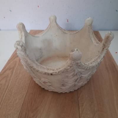 Latexform Latexgießform Blumenübertopf Krone Mold
