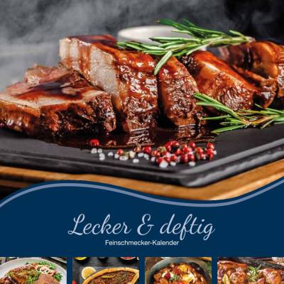 Wandbildkalender "Lecker & deftig 2026"