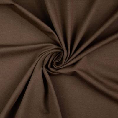 Baumwolljersey UNI Einfarbig Braun Oeko-Tex Standard 100 (1m/11,-€)