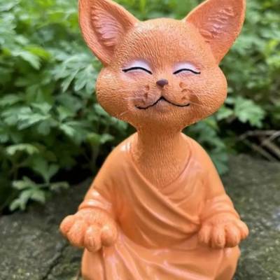 Latexform Latexgießform Yoga Katze Mold