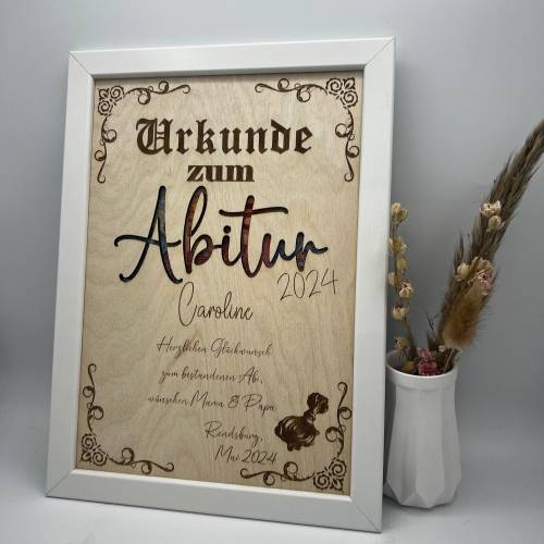 Abitur Geldgeschenk , Abi 2024 , Geschenk zur Prüfung , Abitur Geschenkideen, Geschenkideen zur Prüfung, Geschenk in Bil