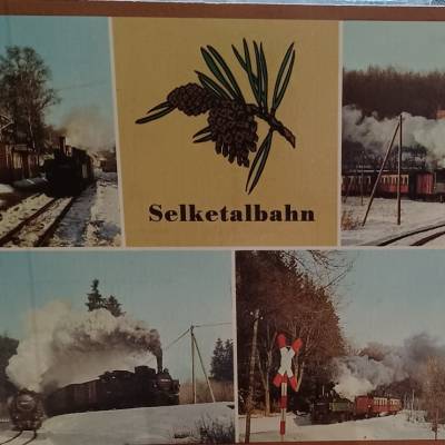 Postkarte - Selketalbahn - Kreis Quedlinburg