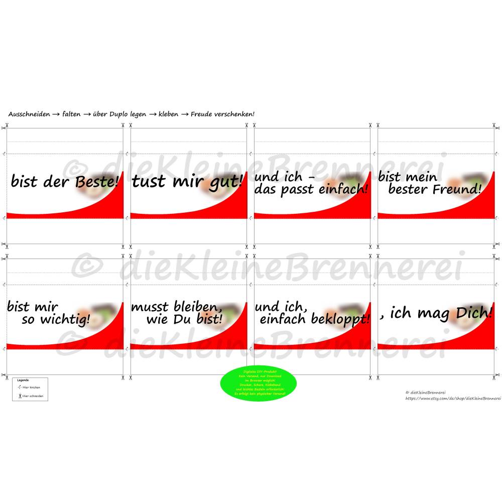 DU bist die Liebe meines Lebens! Duplo-Banderole 26 mit Sprüche zum Ausdrucken zu: Partnerschaft, Liebe, Freunde, Nachwu Bild 4