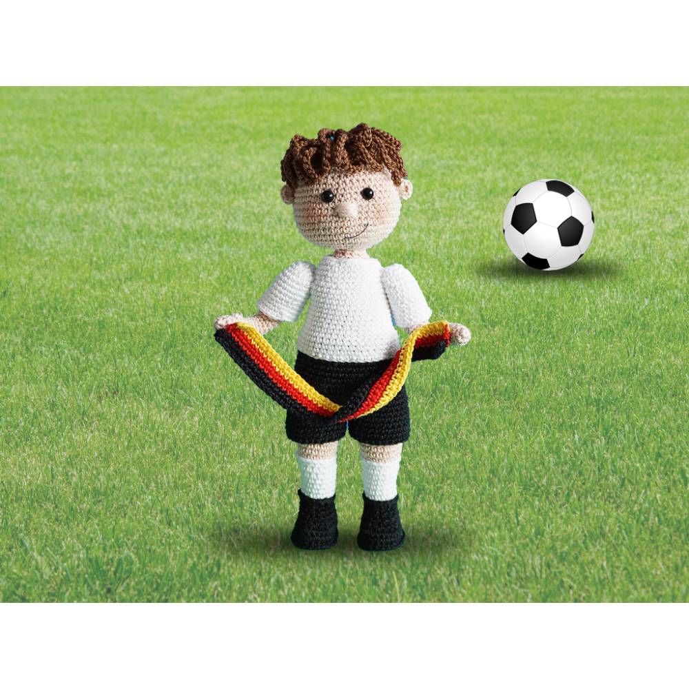 Häkelanleitung Fußballfan Joschi - PDF Datei deutsch Bild 2