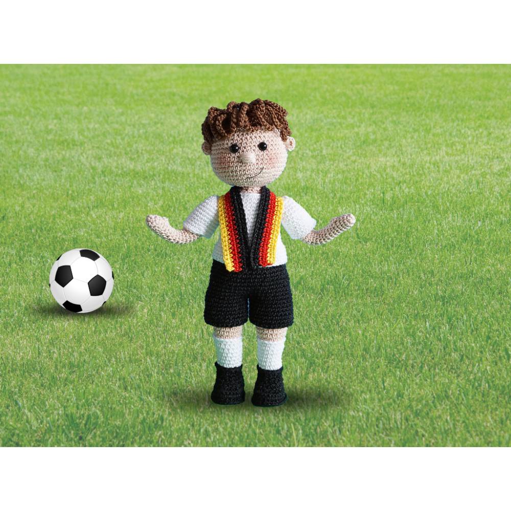 Häkelanleitung Fußballfan Joschi - PDF Datei deutsch Bild 4