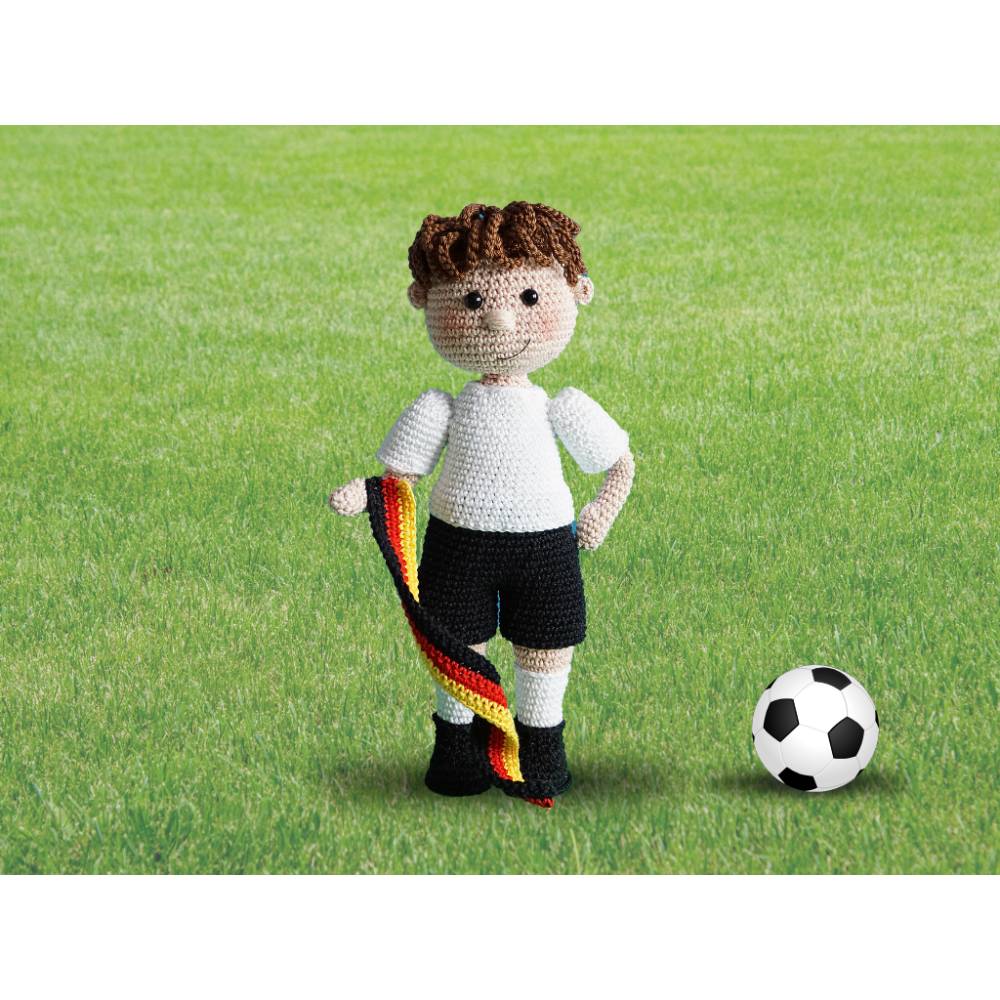 Häkelanleitung Fußballfan Joschi - PDF Datei deutsch Bild 5