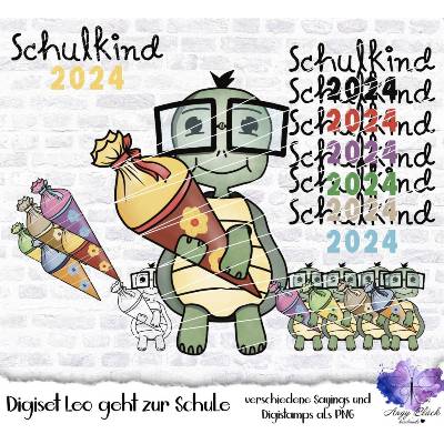 Digiset Schulkind "Leo" 2024/2025 hohe Qualität ,JPG, PNG, SVG
