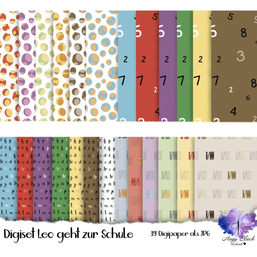 Digiset Schulkind "Leo" 2024/2025 hohe Qualität ,JPG, PNG, SVG Bild 3