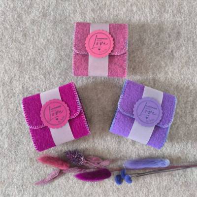 Praktisches Nadeletui aus 100% Merinowollfilz (innen 2-lagig) - handmade, kompakt & langlebig, nachhaltig
