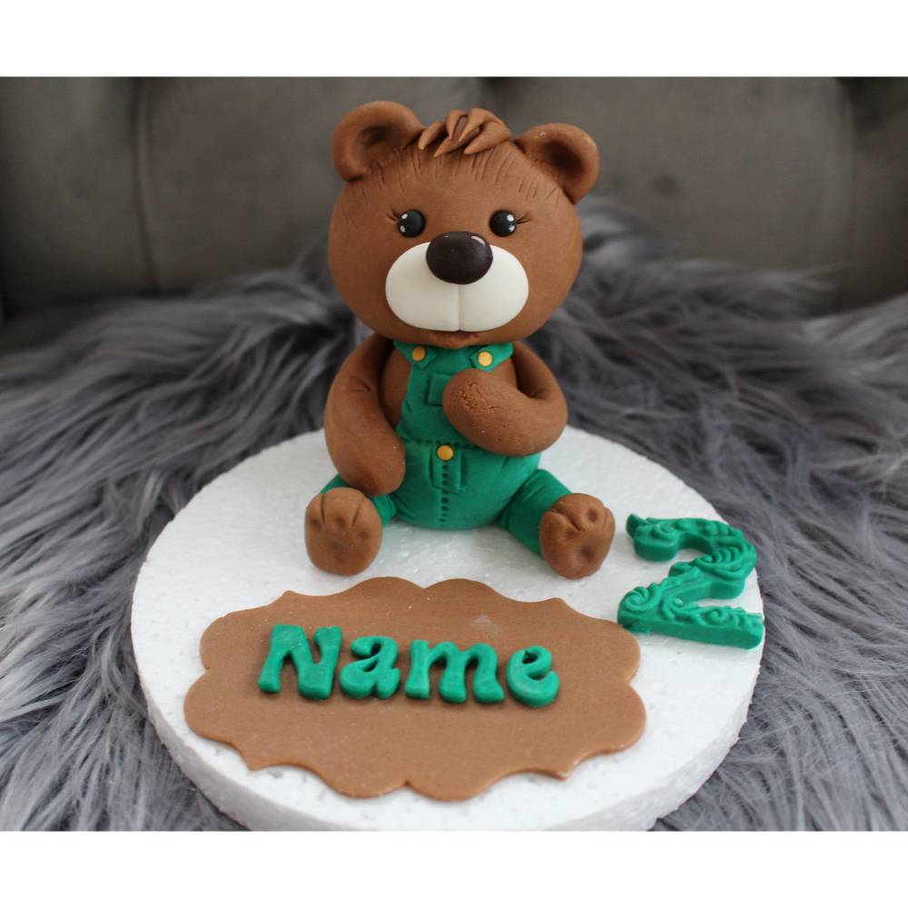 Tortendekoration Teddy, Fondant Teddy, Deko Teddy