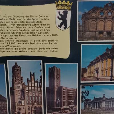 Postkarte -  Berlin Kulturmetropole im Herzen Europas