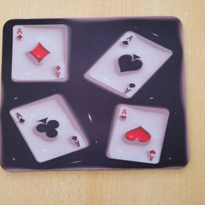 Mauspad, Mousepad, Skat-Karten