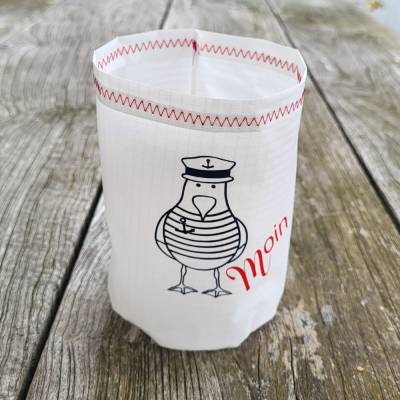 Candlebag * LichtTüte * Lüchtbüddel * Möwe * Dunkelblau * Moin * Rot