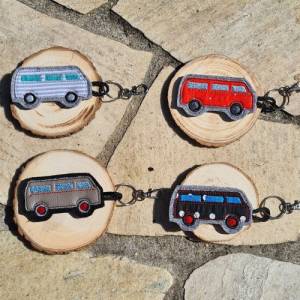 Stickdatei Camping Bus 2 Van Camper