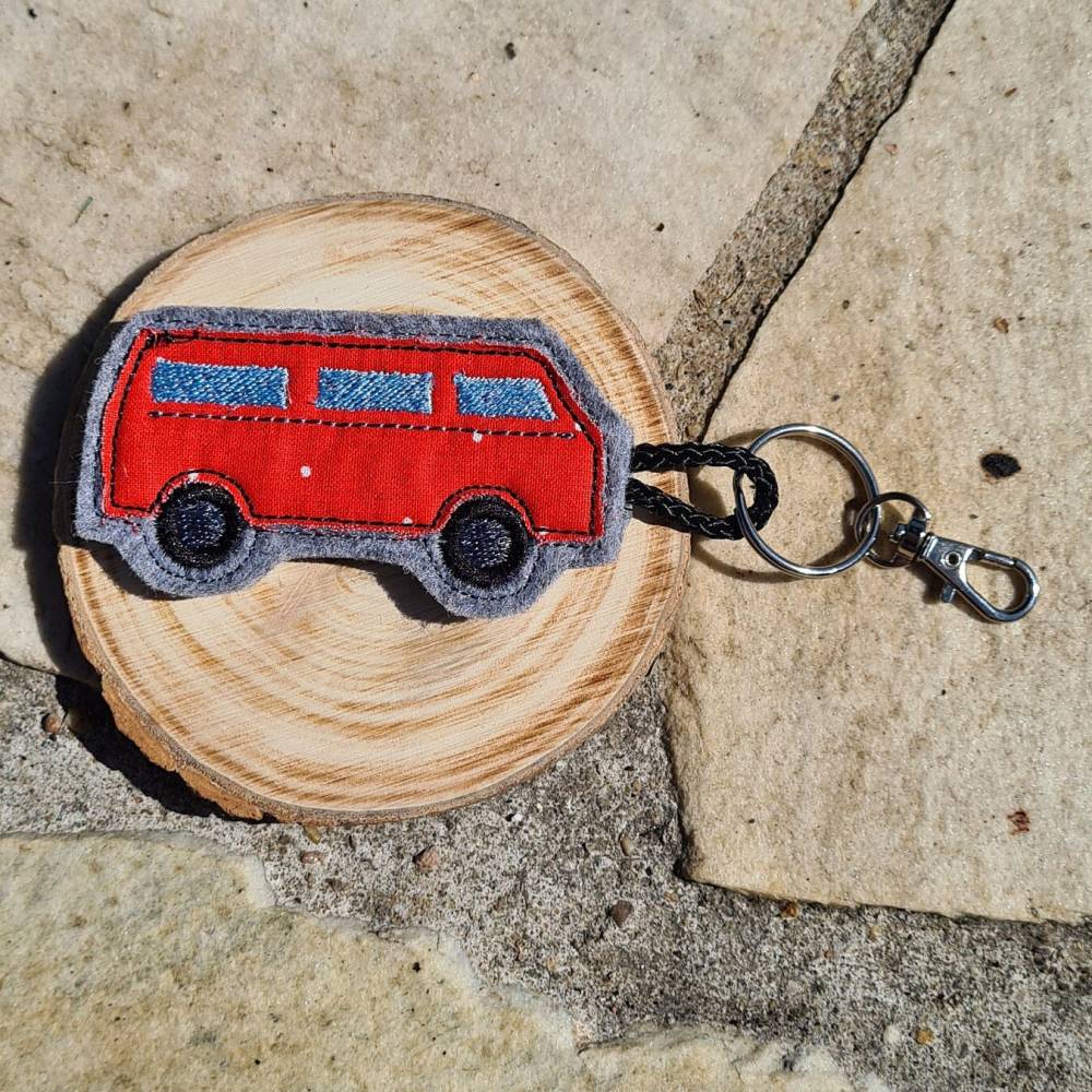 Stickdatei Camping Bus 2 Van Camper Bild 5