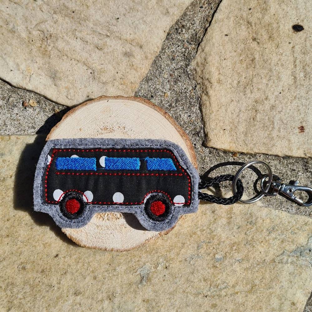 Stickdatei Camping Bus 2 Van Camper Bild 7