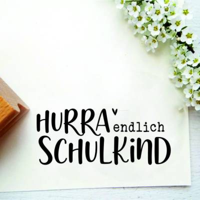 Stempel zur Einschulung, Einladungkarten, Gastgeschenke, Schultüten, Karten