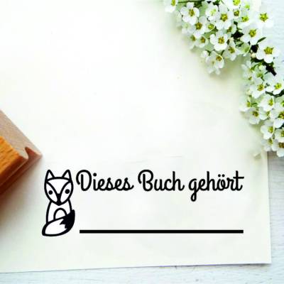 Stempel zur Einschulung "Dieses Buch gehört... ODER "Dieses Heft gehört" für die Schultüte Geschenk