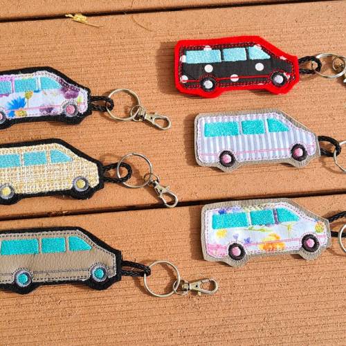 Stickdatei ITH Anhänger Camper Van