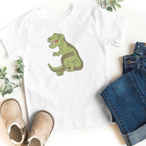 Stickdatei T-Rex Dinosaurier 14x20/ 15x15/ 16x26 Scribble Art