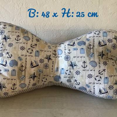 Leseknochen ❤️ Nackenkissen ❤️ Lagerungskissen ❤️ Unikate - maritim  kleine Motive
