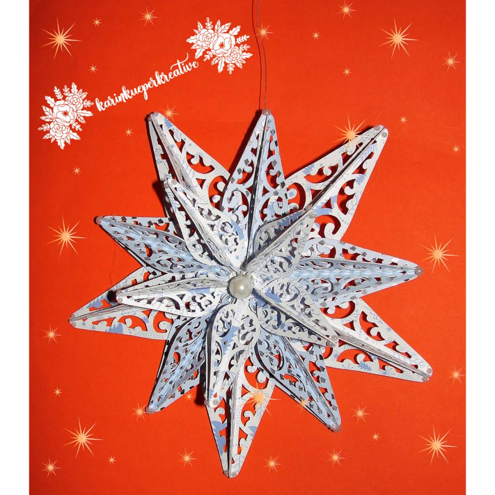 Filigraner Weihnachtsstern Bild 2