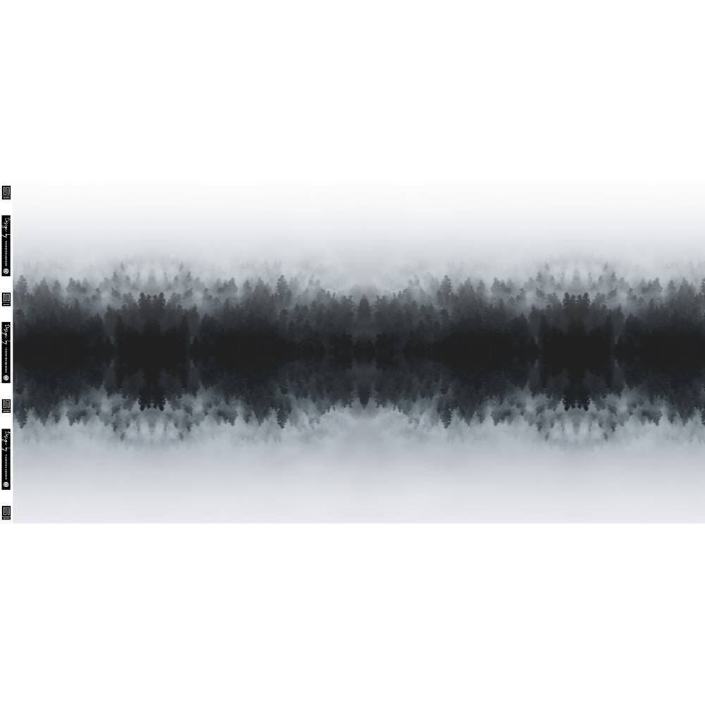 Rest: 1 x Panel French Terry Gloomy Hills Hazy Shades by Thorsten Berger Oeko-Tex(1St.18,-€) Bild 2