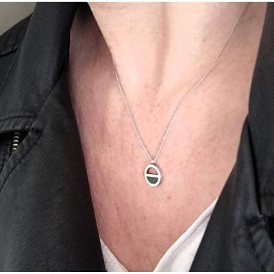 Kette ,Edelstahlkette, minimalistisch