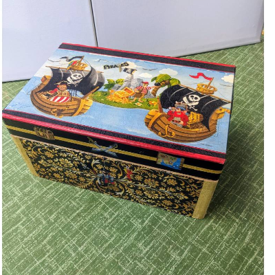 " Schatzkiste " für kleine Piraten oder Piratinnen