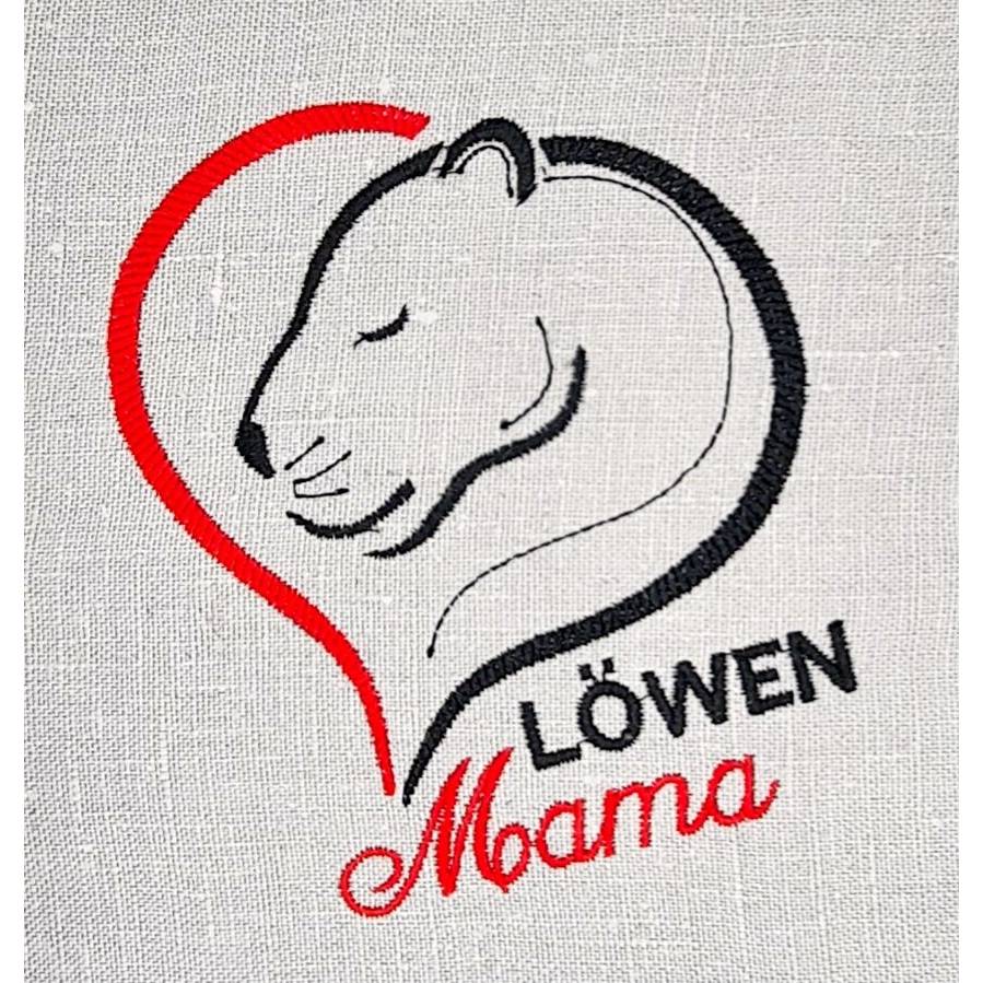 Stickdatei Löwen Mama Löwin Lion Bild 2