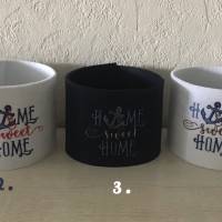 ToilettenpapierBanderole  KlopapierBanderole  Freche Sprüche  Geschenk  Unikate - Home sweet Home Anker 2.