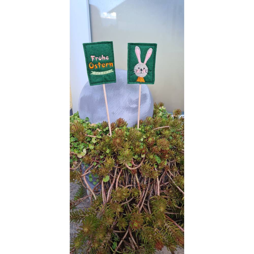 Stickdatei ITH Ostern Deko Schild Bild 5