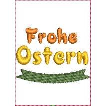Stickdatei ITH Ostern Deko Schild Bild 8