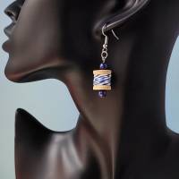 Handgemachte Garnrollen-Ohrringe – Einzigartige Accessoires für Nähbegeisterte