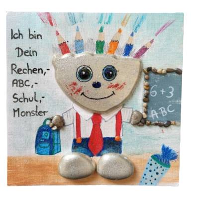 ABC Rechenmonster Leinwand