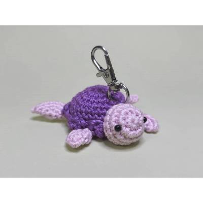 Gehäkelte Schildkröte / Meeresschildkröte Anhänger “Shelly”, Amigurumi